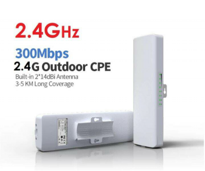 COMFAST CF-E314N V2 300Mbps 3KM Wireless Bridge IP65 Outdoor CPE 2.4G 5Ghz WIFI Amplificador Booster Extender